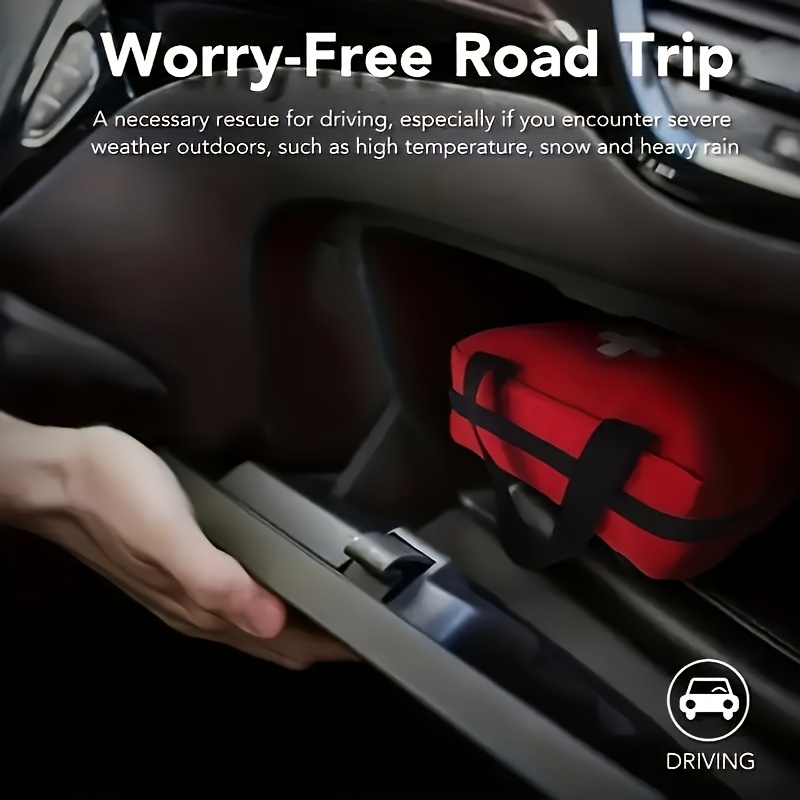 186/309-częściowy Zestaw Pierwszej Pomocy Wielofunkcyjny, Przenośna Torba, Odpowiednia do Polowania, Wędrówek, Kempingu itp. Wielofunkcyjna Rodzinna Torba Ratunkowa