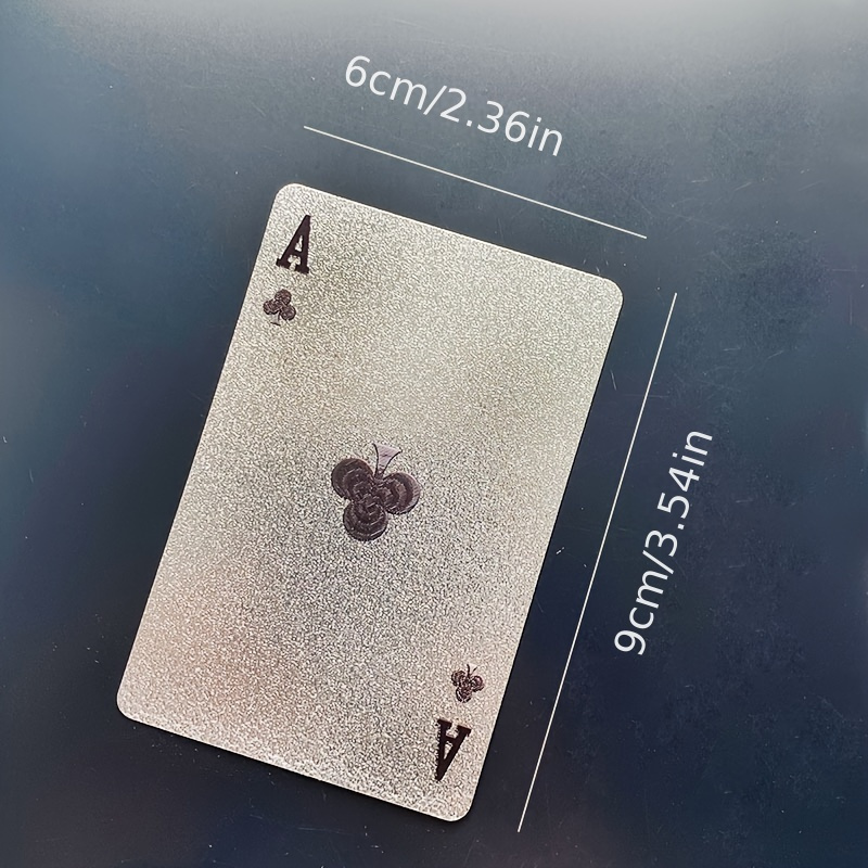 1 sztuka Wodoodporne Grube Karty do Gry z Twardego PCV - dla Wszystkich Wieków, Świąteczna Gra na Boże Narodzenie, Halloween i Nowy Rok oraz Prima Aprilis, Materiał Przyjazny Młodości